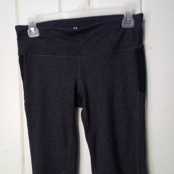 Gap Fit Leggings Women S Active Athletic Gray Black - Picture 4 of 15